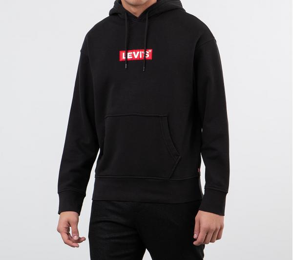 Levi's Logo Hoodie Black