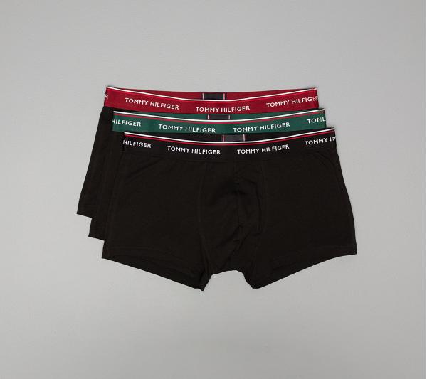 Tommy Hilfiger 3 Pack Trunk Black/ Botanical Garden/ Rhubarb