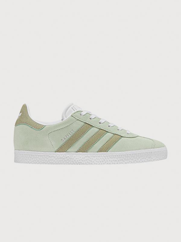 Boty adidas Originals Gazelle J Zelená