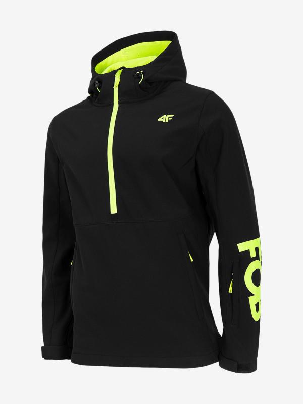 Bunda 4F Sfm250F Softshell Černá