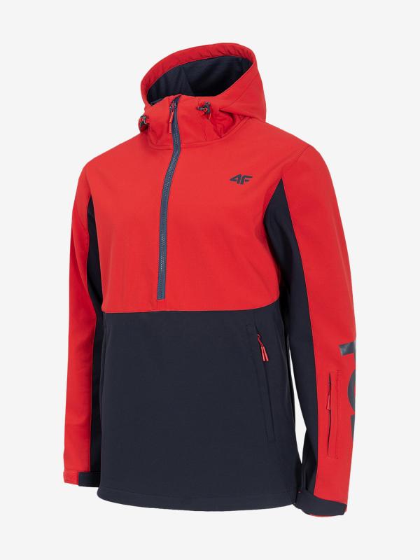 Bunda 4F Sfm250F Softshell Červená