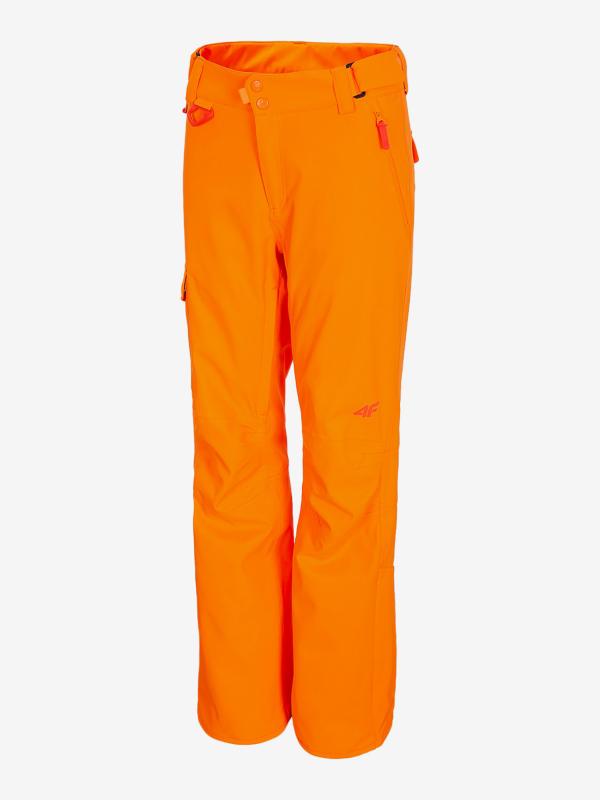 Kalhoty 4F Spds201 Snowboard Trousers Oranžová