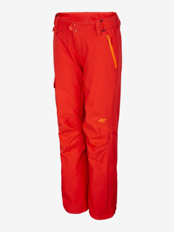 Kalhoty 4F Spds201 Snowboard Trousers Červená