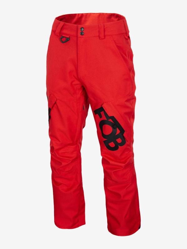 Kalhoty 4F Spms253 Ski Trousers Červená