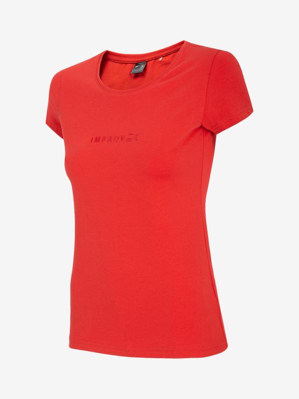 Tričko 4F Tsd240 T-Shirt Červená