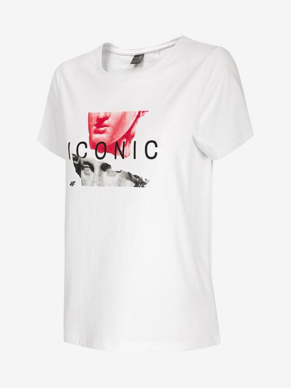 Tričko 4F Tsd241 T-Shirt Bílá