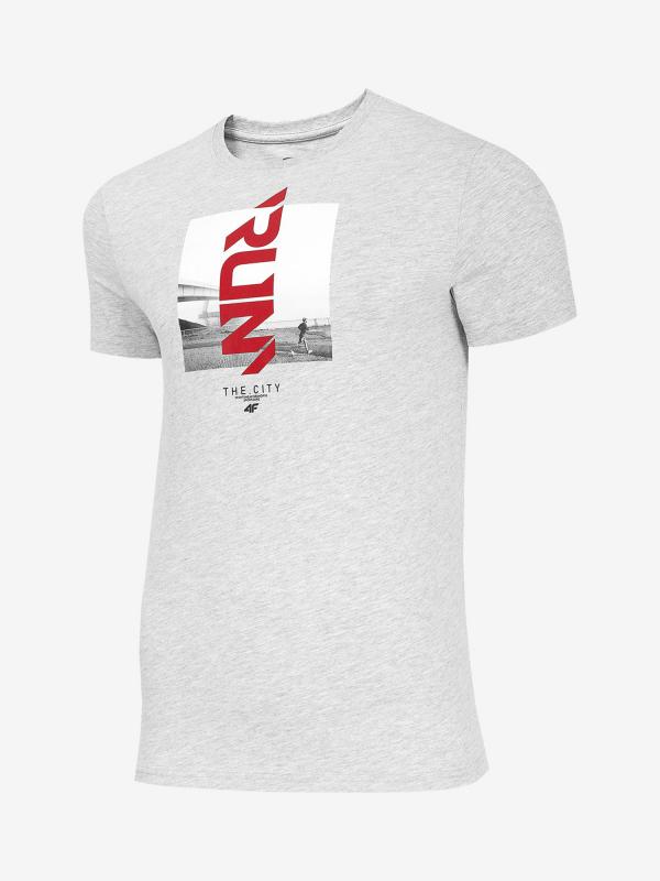 Tričko 4F Tsm255 T-Shirt Šedá