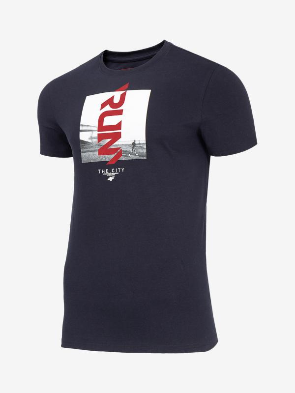 Tričko 4F Tsm255 T-Shirt Modrá
