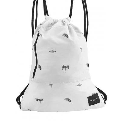 Batoh Nixon Everyday Cinch Bag White / Black