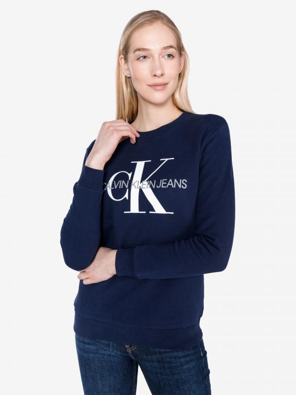 Mikina Calvin Klein Modrá