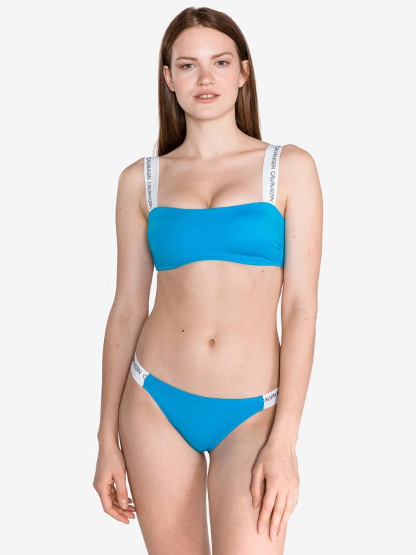 Vrchní díl plavek Calvin Klein Modrá