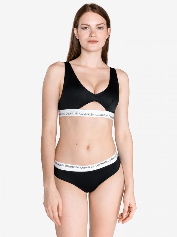 High Apex Vrchní díl plavek Calvin Klein Černá