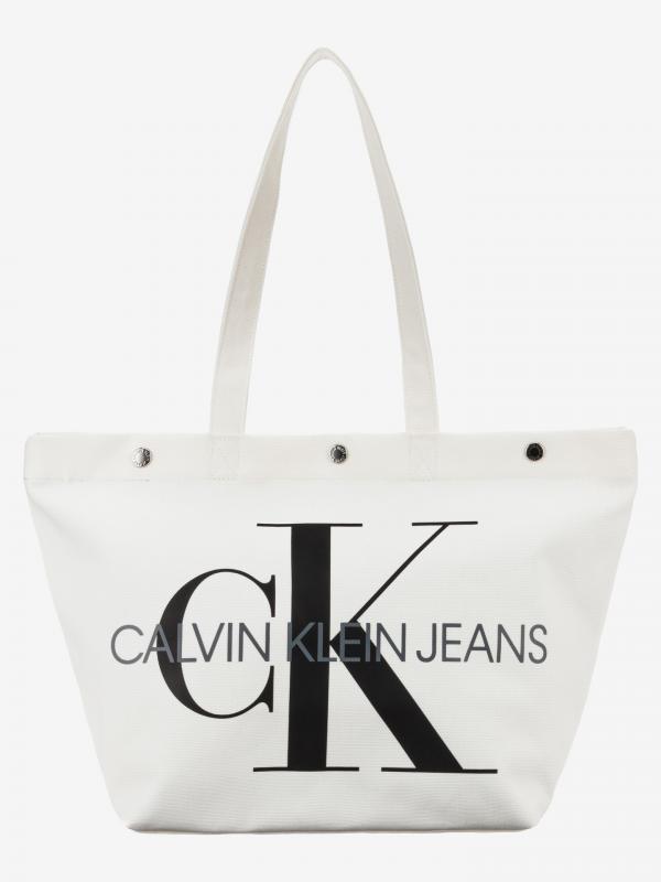 Utility Ew Taška Calvin Klein Bílá