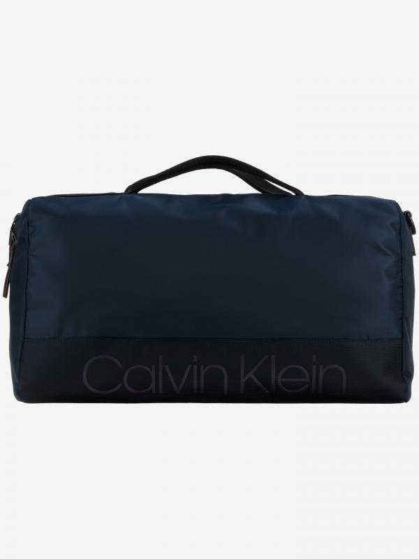 Sportovní taška Calvin Klein Modrá