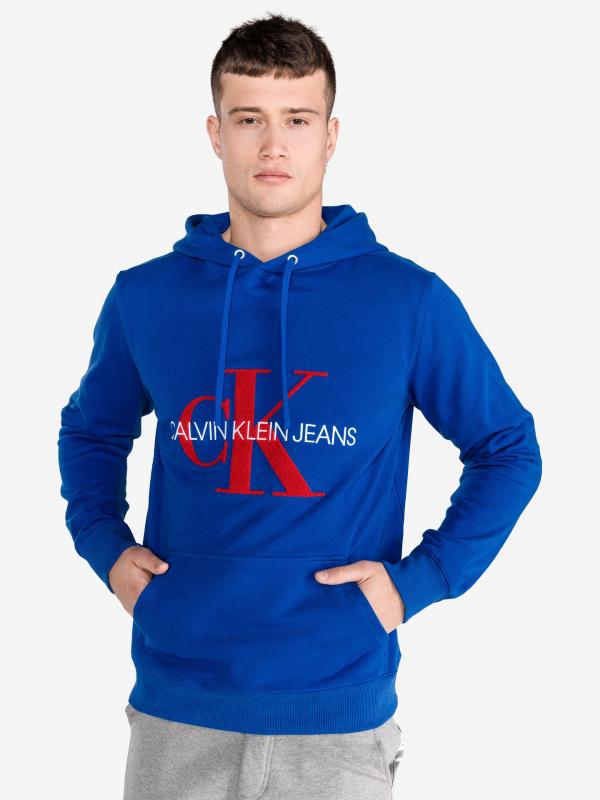 Mikina Calvin Klein Modrá