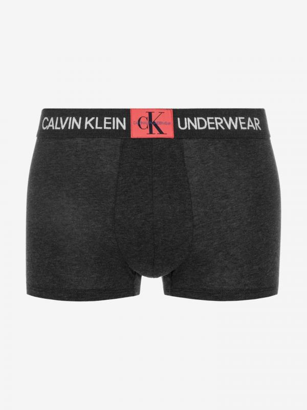 Monogram Boxerky Calvin Klein Šedá