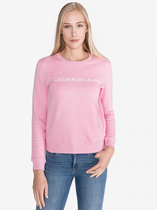 Mikina Calvin Klein Růžová