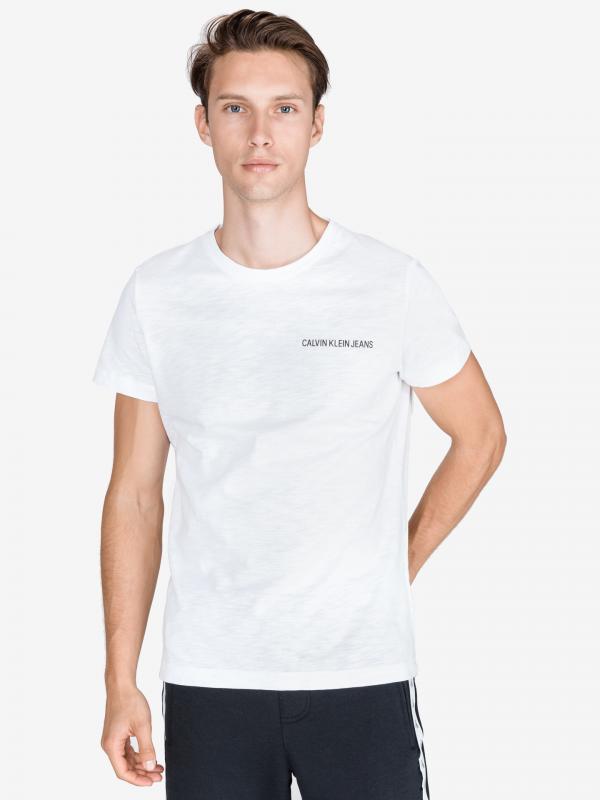 Triko Calvin Klein Bílá