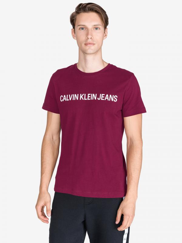 Triko Calvin Klein Červená