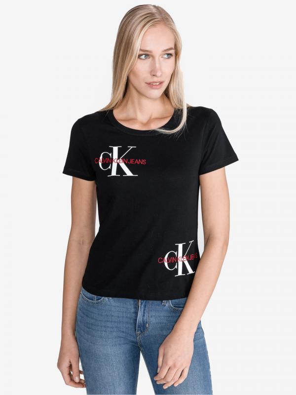 Monogram Triko Calvin Klein Černá