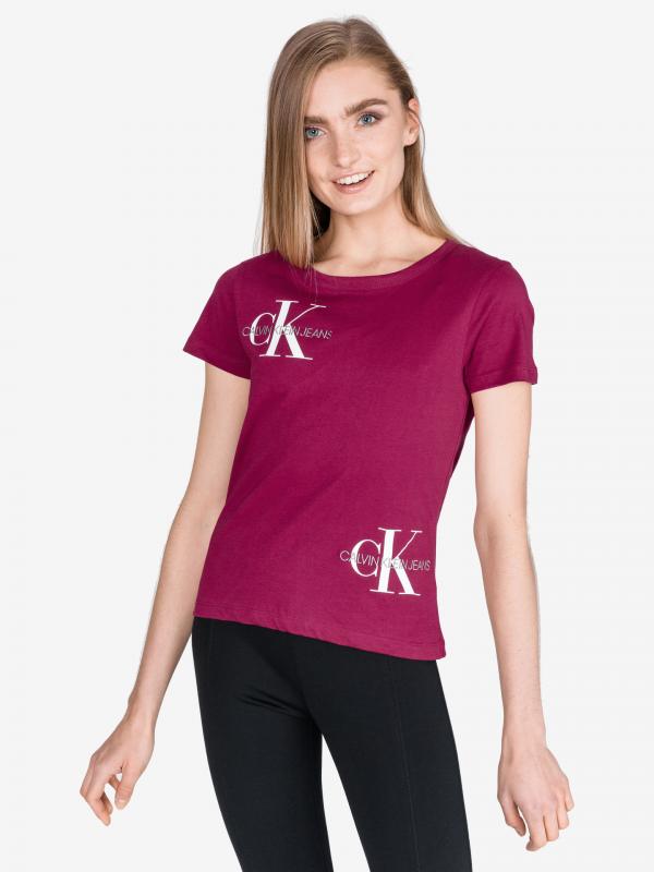 Monogram Triko Calvin Klein Růžová