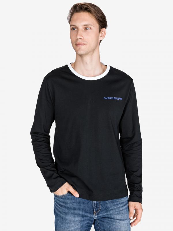 Monogram Triko Calvin Klein Černá