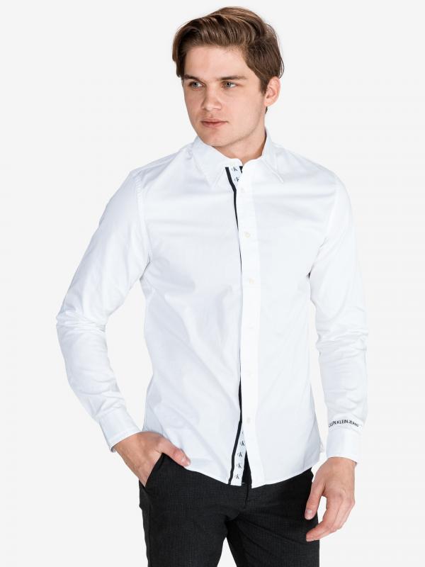 Košile Calvin Klein Bílá