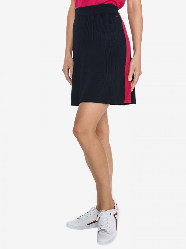 Tiarra Sukně Tommy Hilfiger Modrá