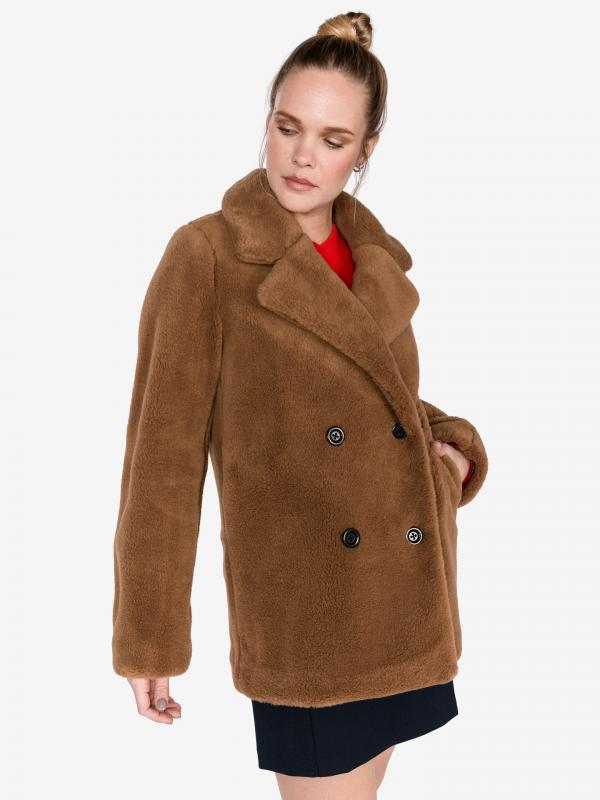 Bonnie Teddy Kabát Tommy Hilfiger Hnědá