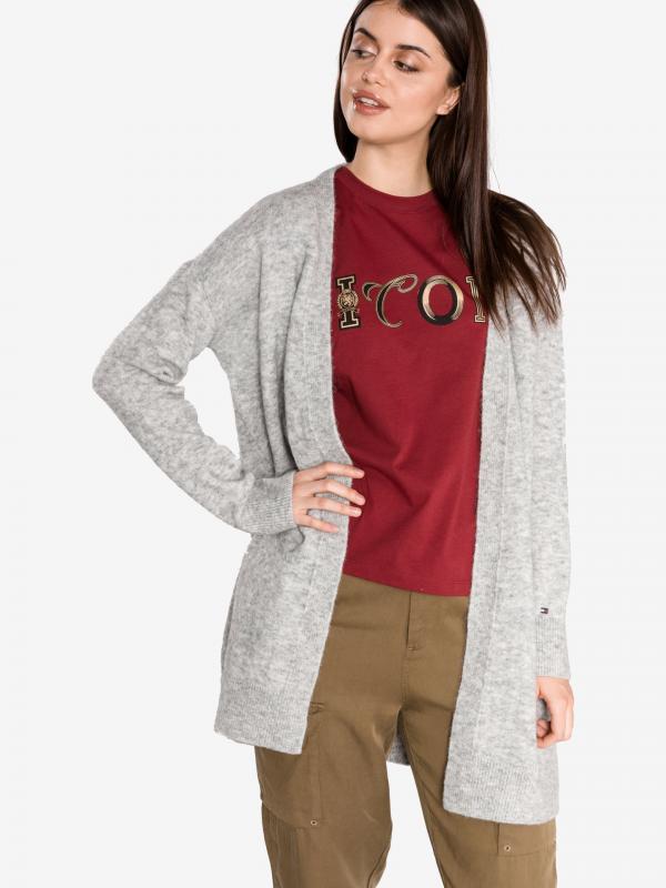 Vallis Cardigan Tommy Hilfiger Šedá