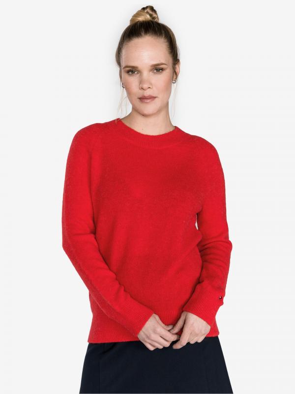 Vallis Svetr Tommy Hilfiger Červená