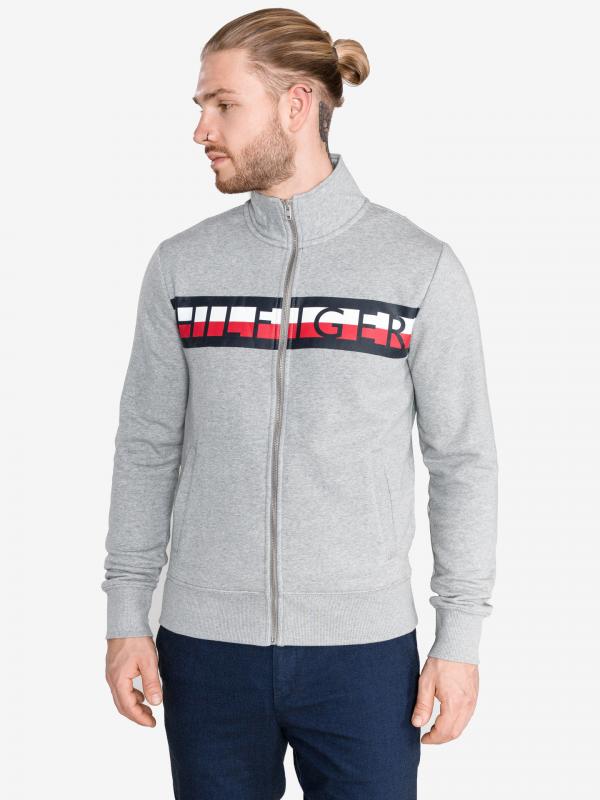 Mikina Tommy Hilfiger Šedá
