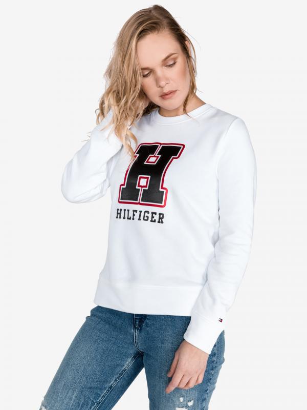 Tula Mikina Tommy Hilfiger Bílá