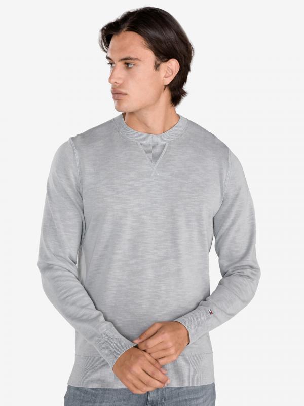 Svetr Tommy Hilfiger Šedá