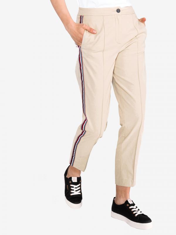 Kalhoty Tommy Hilfiger Béžová