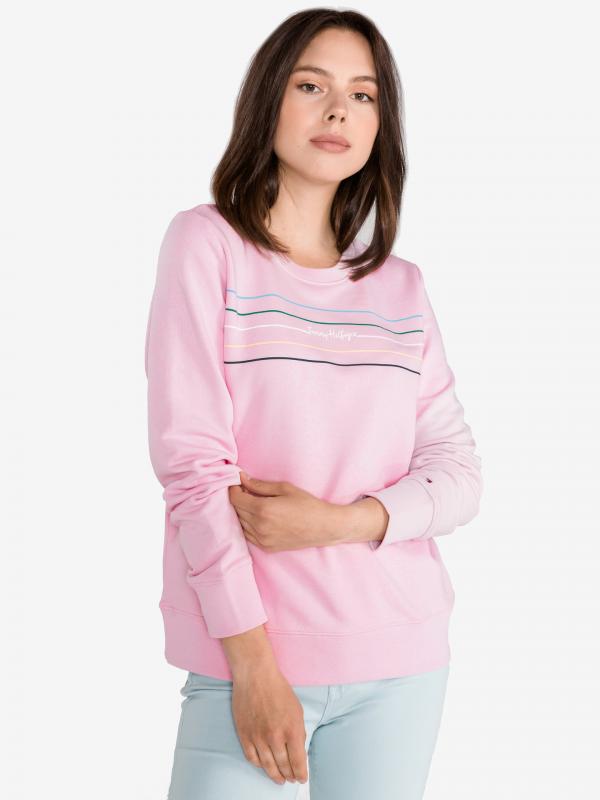 Emmy Mikina Tommy Hilfiger Růžová
