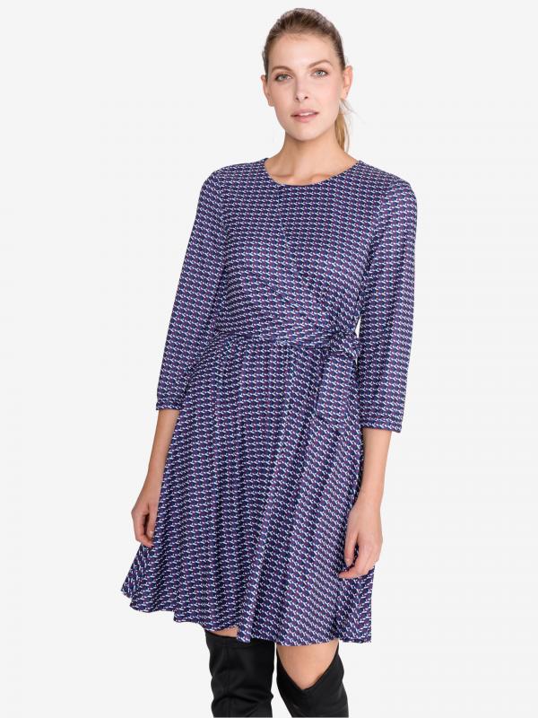 Barbara Šaty Tommy Hilfiger Modrá
