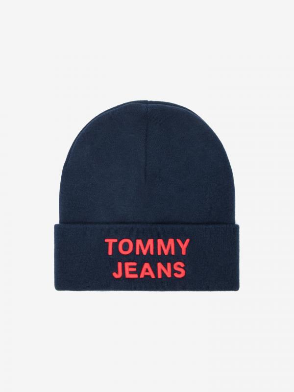 Čepice Tommy Jeans Modrá