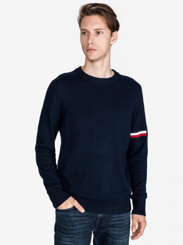 Svetr Tommy Hilfiger Modrá