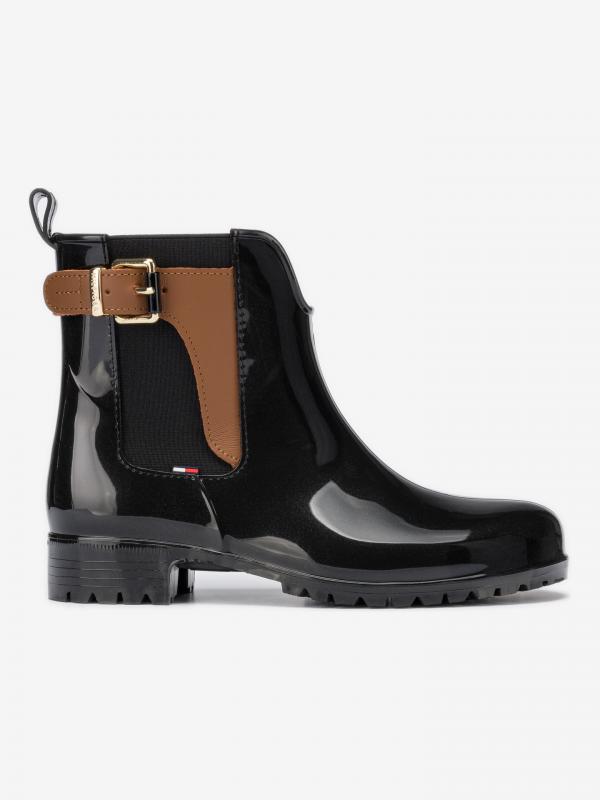 Holínky Tommy Hilfiger Černá