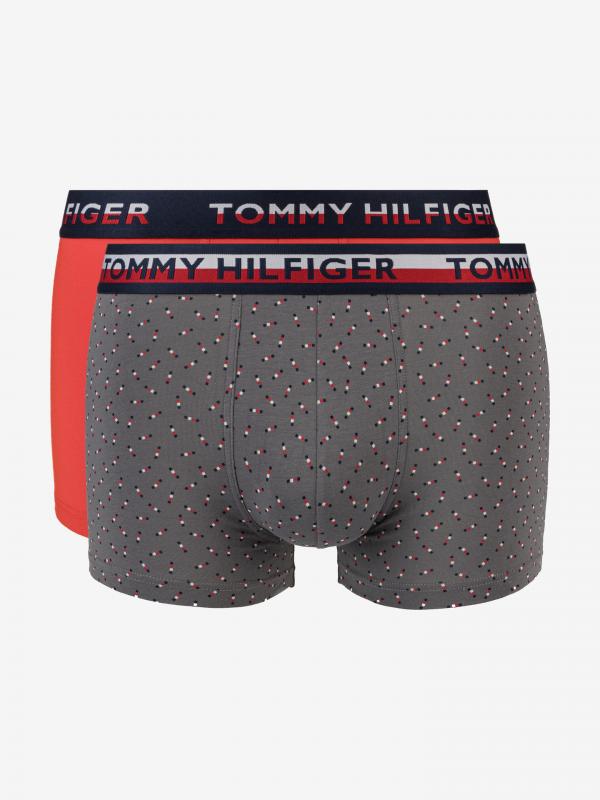 Boxerky 2 ks Tommy Hilfiger Šedá
