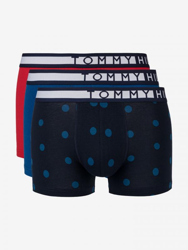 Boxerky 3 ks Tommy Hilfiger Modrá