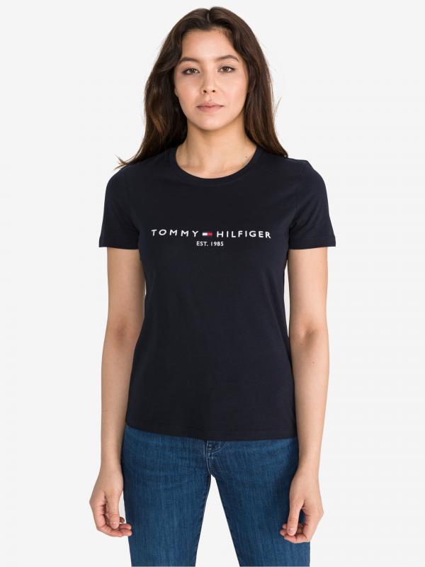 Essential Triko Tommy Hilfiger Modrá