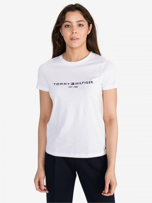 Essential Triko Tommy Hilfiger Bílá