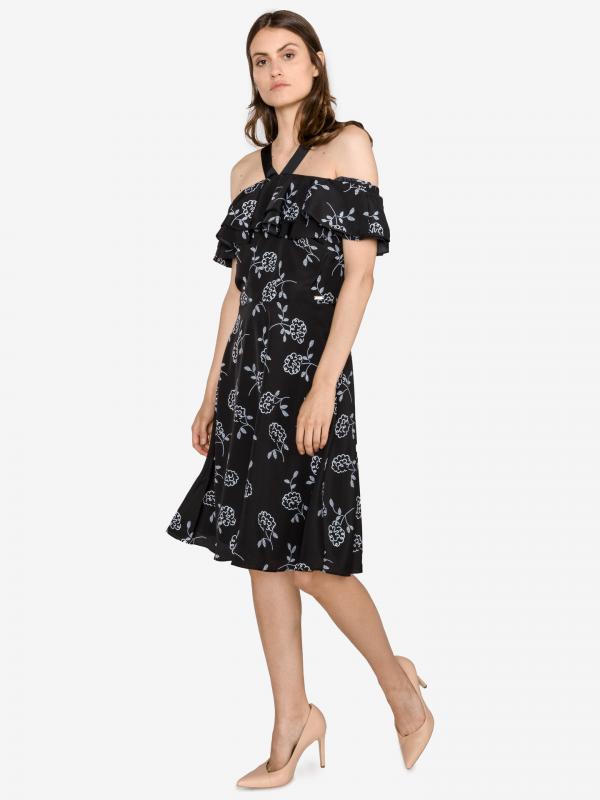 Šaty Armani Exchange Černá