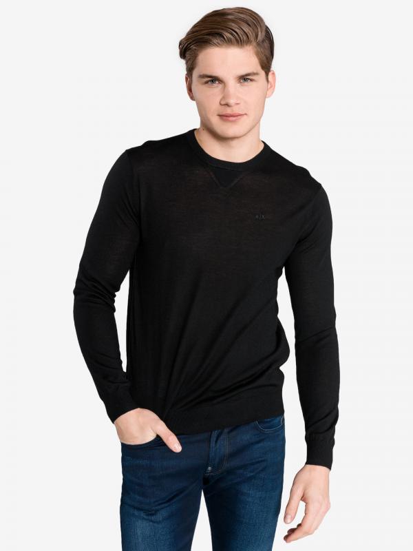 Svetr Armani Exchange Černá