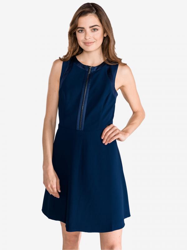 Šaty Armani Exchange Modrá
