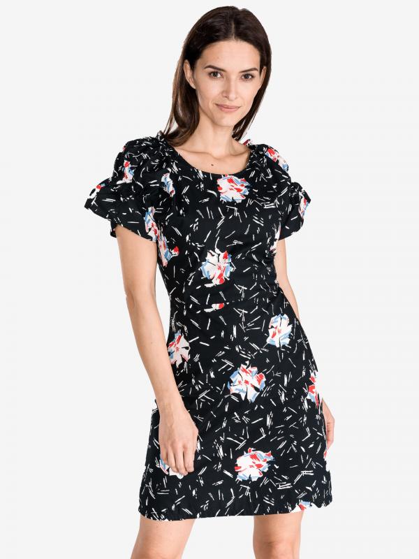 Šaty Armani Exchange Černá