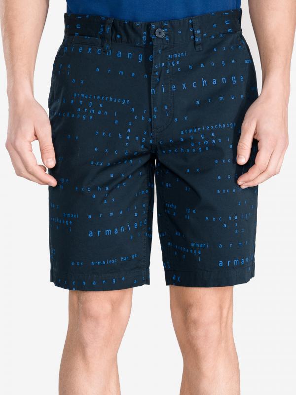 Kraťasy Armani Exchange Modrá