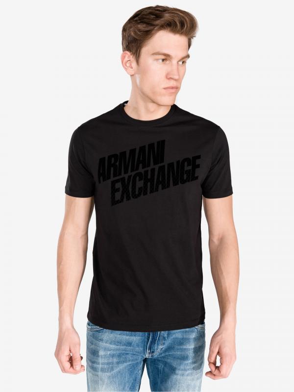 Triko Armani Exchange Černá
